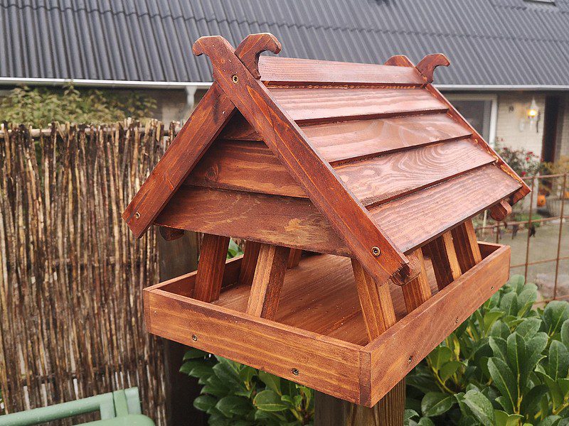 viking inspireret foderhus - teak skråt