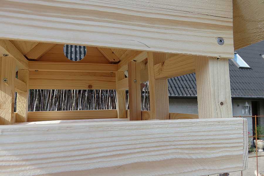 Rektangulær foderhus med bindingsværk - indefra 1