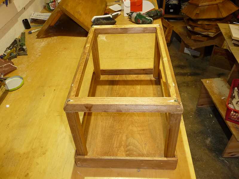 Rektangulært foderbræt - ramme