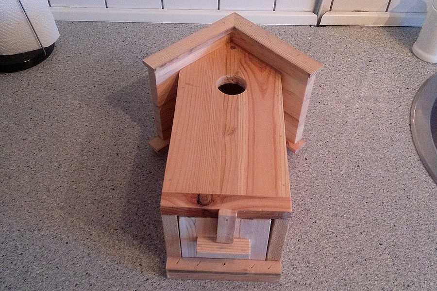 Mejsekasse fra bunden