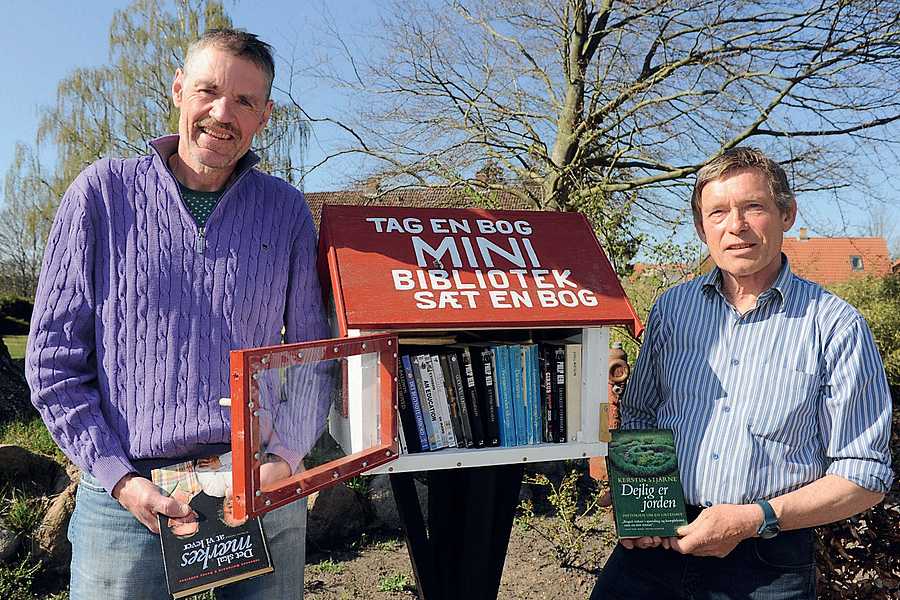 Mini bibliotek - finn og åge bibliotek- fam journal